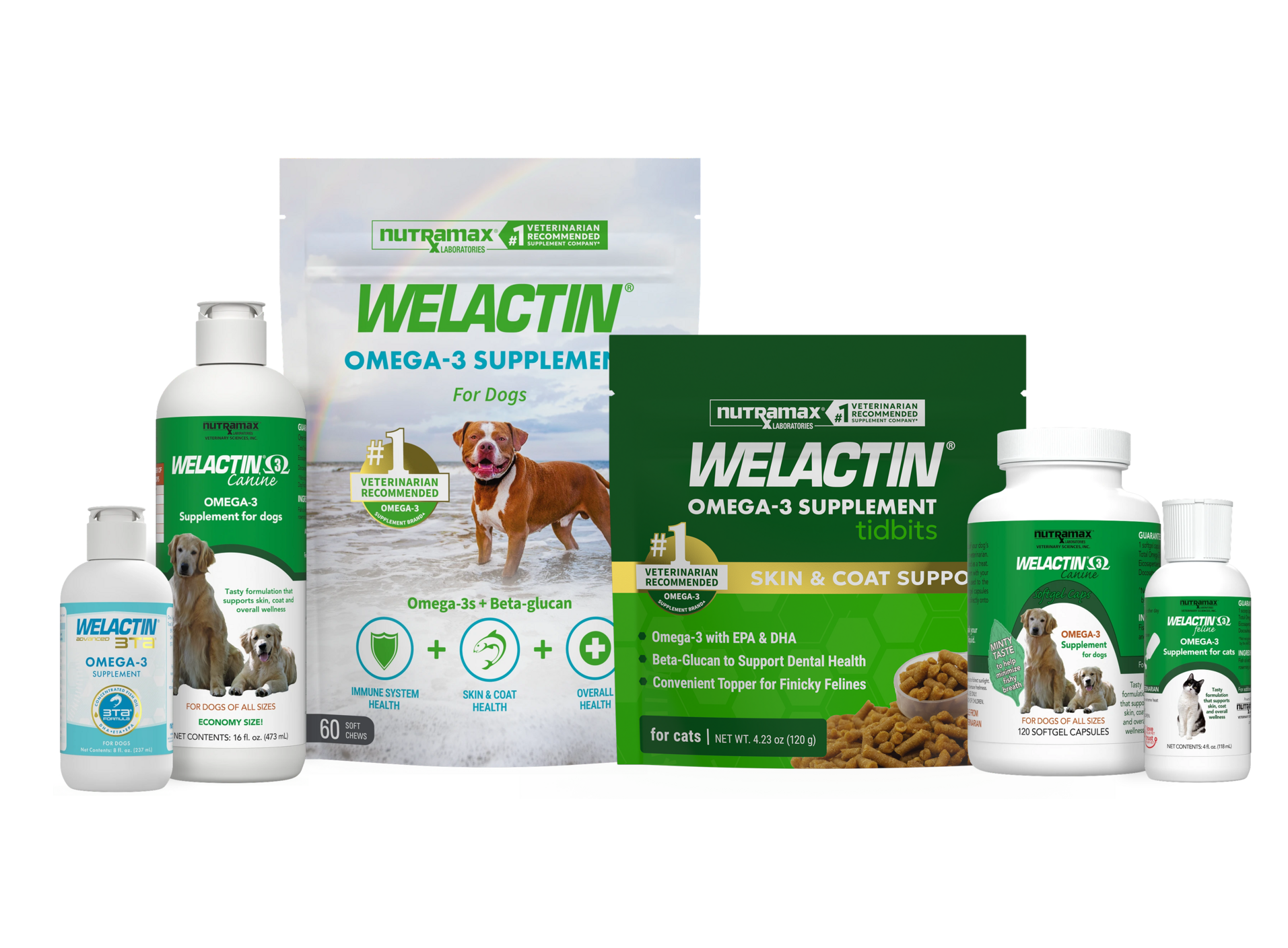 Welactin® Omega-3 Supplement for Cats and Dogs